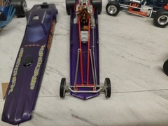 Model Junkyard/parts Plastic, Custom Race Car Lot Of 6,vintage dirt/drag Cars