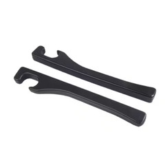 2 Pack Universal Car Seat Gap Filler PU Leather Black Scratch Resistant Waterpro