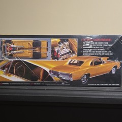 AMT ’67 Chevrolet Chevelle Pro Street 1:25 Plastic Model Kit Decals AMT876M/12