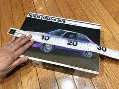 TOYOTA TERCEL S 1979 1/24 MODEL KIT IMAI VINTAGE