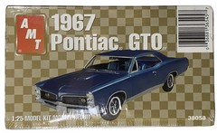 AMT/Ertl 1967 Pontiac GTO AMT 1:25 Model Kit NEW SEALED 2003 Release #38058