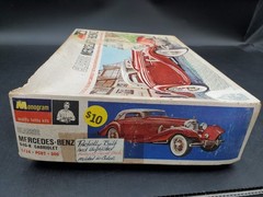 Vintage Monogram 1939 Mercedes-Benz 540K Cabriolet Model Car Kit 1/24 PC87 Used
