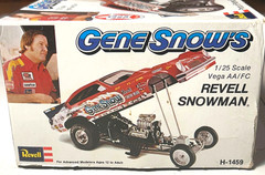 Revell Gene Snow’s Snowman Chevy Vega Drag Car 1/25 Plastic Model Kit H-1459