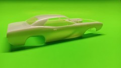 1971 426 Hemi Cuda Plymouth 1/24 Body Shell Grill Chrome Bumper Model Car Parts