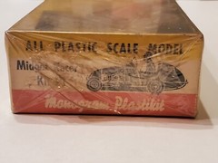 Vintage 1954 Monogram 1st Car Kit! Midget Racer P-1 Sealed Plastic Model Box