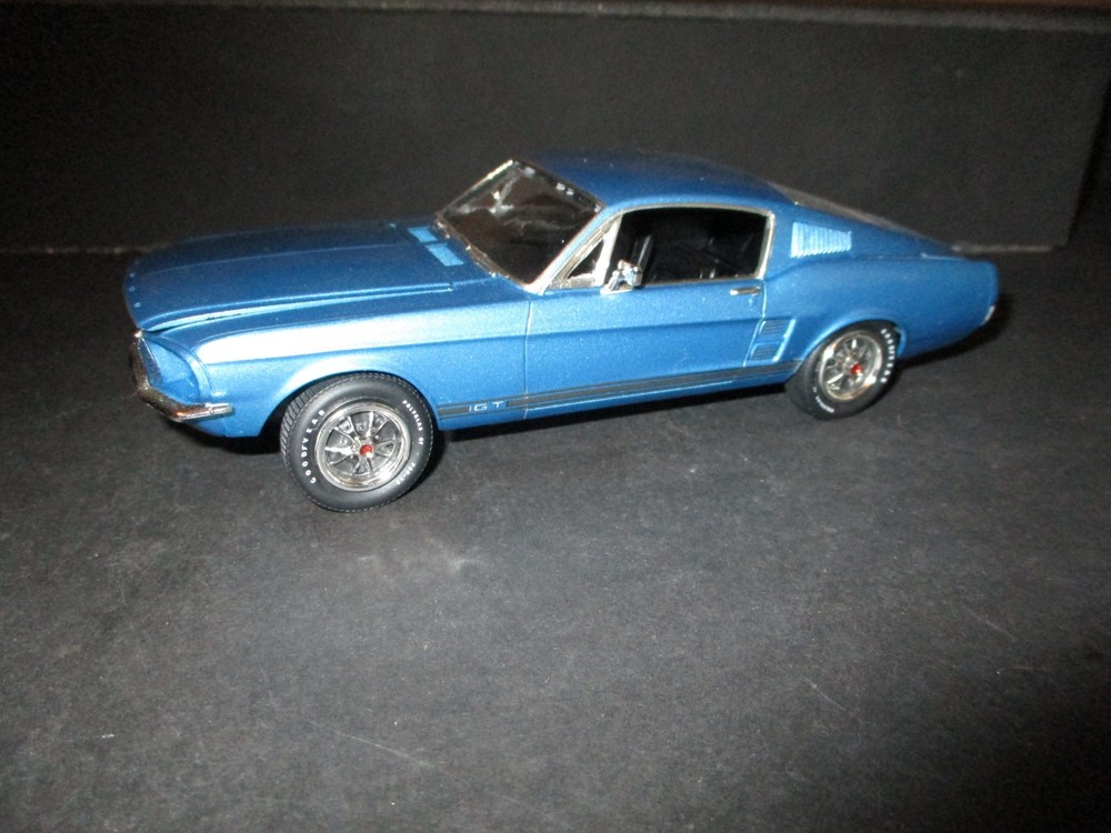 Vintage/PLASTIC/PRO/BUILT/MODEL /1/25(1969/FORD/MUSTANG/GT/FASTBACK)1970’s/Nice