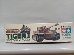 Tamiya German Heavy Tank Tiger I Otto Carius 1/35 Plastic Model Kit from Japan