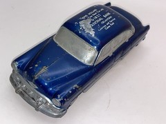 1953 Chevrolet 210 Sedan Promo Bank 1/25 BANTHRICO Regatta Blue VF w/Advertising