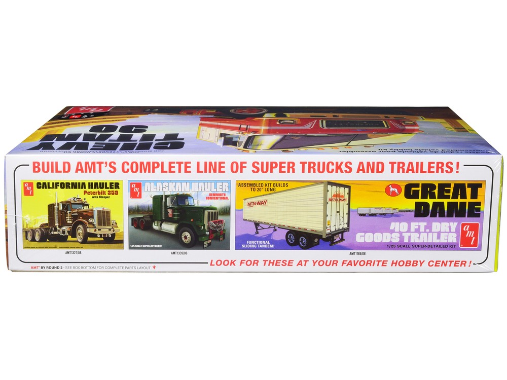 AMT AMT1417 Skill 3 Model Kit Chevrolet Titan 90 Tractor Truck 1/25 Scale Model