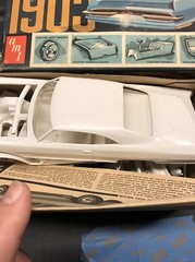 Vintage A.M. T Model Kit 65 Bonneville Sports Coupe George Barris 6625-150
