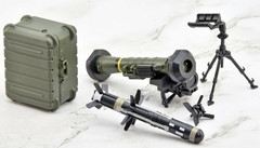 TomyTec Little Armory 1/12 ANTI-TANK RPG JAVELIN FGM148 LA103 Plastic Model Kit