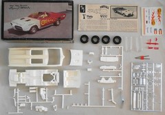 AMT TROPHY SERIES THE FIREBALL 500 BY GEORGE BARRIS 1/25 incomplete started