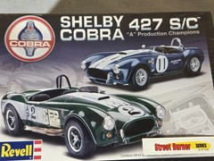 Vintage 1/24 REVELL MONOGRAM SHELBY COBRA 427 S/C with RACE OPTIONS SEALED 2004