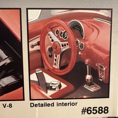 AMT ERTL 1/25 Model 🔥1959 Chevrolet Corvette🔥2-Way Build Sealed Parts 🏆
