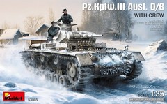 MiniArt 53085 Pz.Kpfw.III Ausf. D/B with Crew 1/35