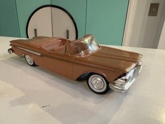 1959 Edsel Corsair Convertible Original Copper Dealer Promo Model Car
