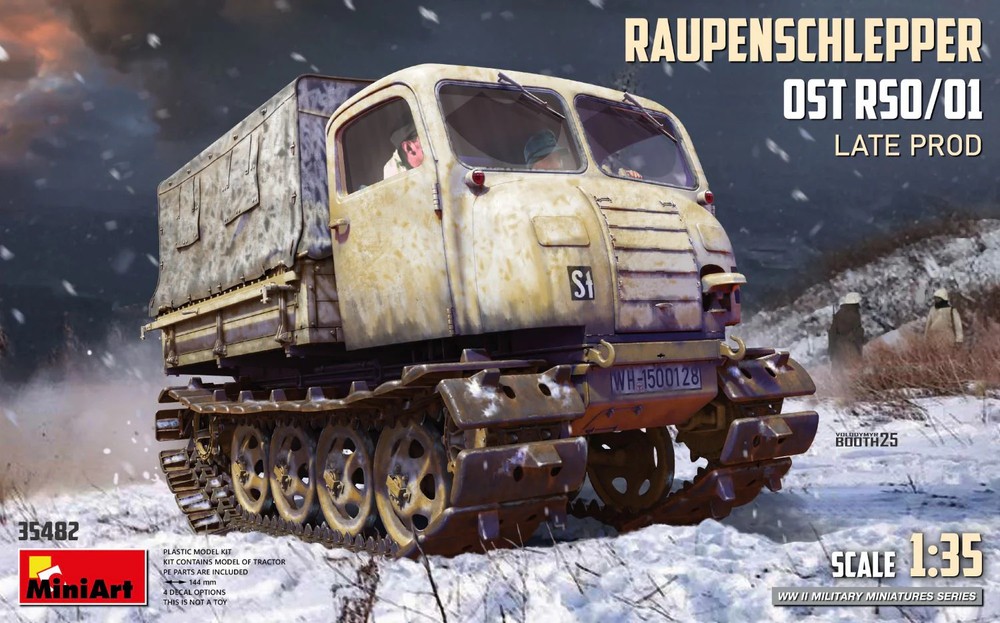 MiniArt 1/35 German Raupenschlepper Ost RSO/01. Late Prod 35482