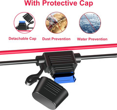12V Cigarette Lighter Socket Splitter, 200W 3 Socket Multi Port Car Cigarette Li