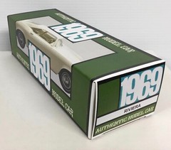 New 1969 Buick Riviera White Promo Model REPLICA BOX ONLY..NO CAR