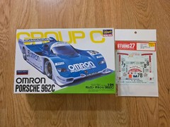 1/24th Hasegawa Porsche 962C Omron/Matsuda Collection