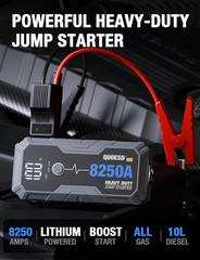 8250A Jump Starter Battery Jump Starter Battery Pack (For All Gas or 10.0+L Dies