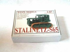 Russian Stalinetz S65 Artillery Tractor. Wespe 87033, Resin Kit 1/87 Scale