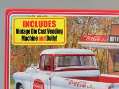 AMT COCA COLA 55 CHEVY CAMEO PICKUP TRUCK MODEL KIT plastic 1:25 Scale AMT1094
