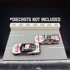 NASCAR Diecast 1/64 Track Display Accessory Talladega Ryan Blaney Kevin Harvick