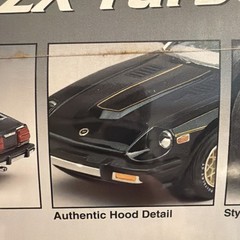 🏁Amt 1981 (1/2)🏁Datsun 280 ZX Turbo💨 Model Kit Factory Sealed