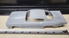 1/24 scale resin 3d printed 1968 Barracuda Pro Mod drag body model slot car