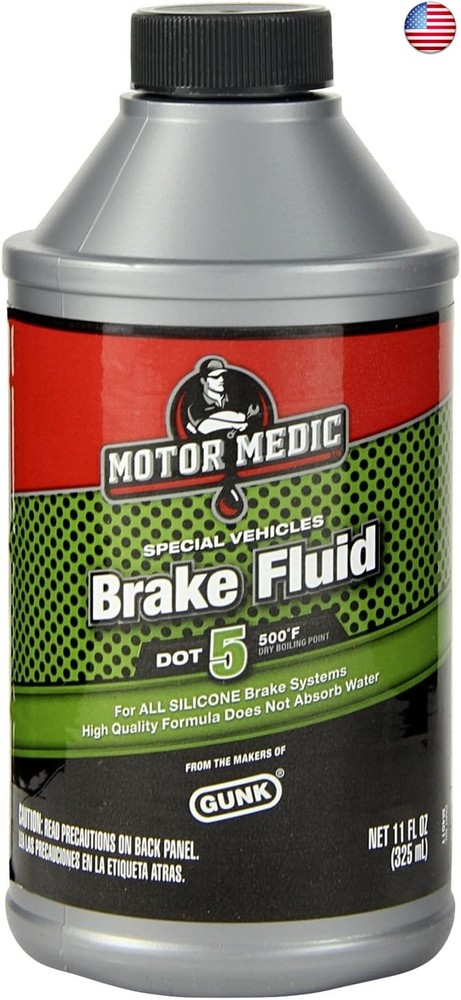 Niteo Motor Medic M4011/12 DOT 5 Brake Fluid – 11 oz.