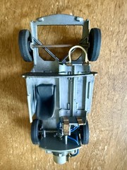 Vintage Revell Motorized Competition Porsche 1/24 Built Model Kit with Box