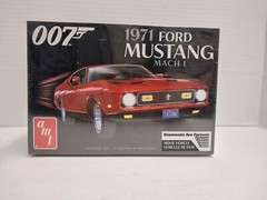 AMT James Bond 1971 Ford Mustang Mach I 1:25 Scale Model Kit Factory Sealed Kit