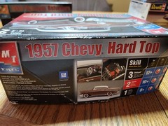 AMT Ertl 1957 Chevy Hard Top Model Kit 31543 Open Box