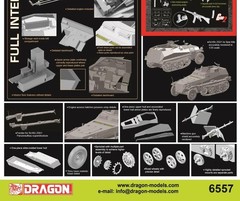 Dragon 1/35 6557 + 6193 Sd.Kfz. 250/1 le Spw Alte [Bonus Version] w/ 4 Figures