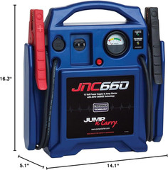Clore Automotive JNC660 1700 Peak Amp 12 Volt Jump Starter , Blue