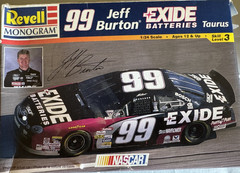 Revell 2556 #99 Exide Taurus Stock Car Parts Kit Bash Body