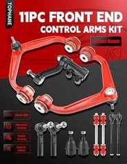 11pc Front End Suspension Kit for 2011-2019 Chevy Silverado GMC 11pc/11-19 Red
