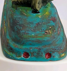 Jimmy Flintstone resin Lil Shitzz “The Creature” 49 Merc custom painted bust