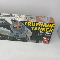 Original AMT Fruehauf Tanker Semi Trailer Gulf Sealed 1/25 Vintage New Sealed