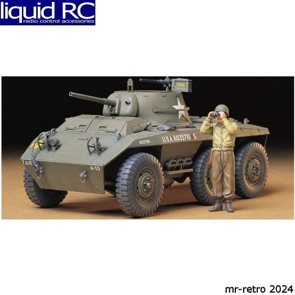 Tamiya USA TAM35228 1/35 U.S. M8 Light Truck Greyhound Plastic Model Kit