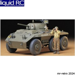 Tamiya USA TAM35228 1/35 U.S. M8 Light Truck Greyhound Plastic Model Kit