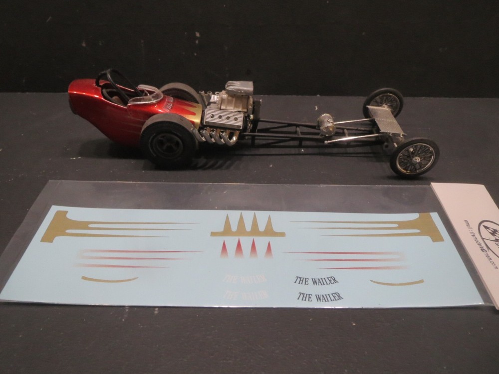 The Wailer Top Fuel 1/25 Resin Body & Decal from Fremont Racing Specialties