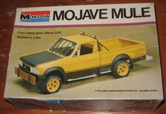 Monogram 1/24 Mojave Mule Chevy Luv 4X4 Truck Kit # 2213 Built in Box 1976 Issue
