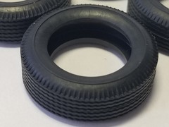 4 TIRES from 1964 Pontiac GTO Polar Lights 1:25 Model Kit 64