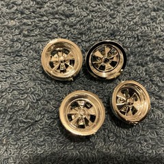 1 25 scale model parts 71 VW Custom Wheel Set Only