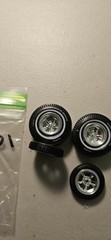 MODEL CAR SLICKS, TIRES AND MAGS BLE01