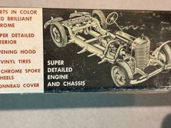 Vintage Jo-Han 1/25 1934 Mercedes-Benz 500K Special Sports Roadster Kit GC-234