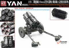 1/35 German Nevelwerfer 41/42 Rocket Launcher w/HE Canisters PE Detail-up Set