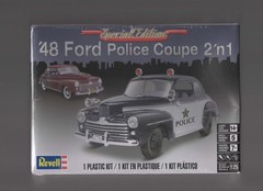 REVELL SPECIAL EDITION ’48 FORD POLICE COUPE 2 ‘n 1 MODEL KIT FACTORY SEALED